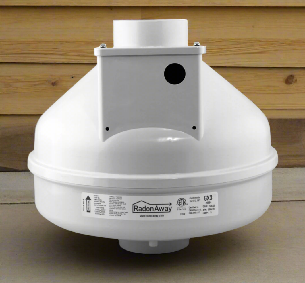 Radon Fan front view