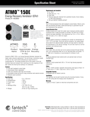 Fantech ATMO™ 150E ERV