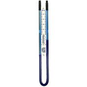 RadonAway Easy Read U-Tube Manometer - 0-6.5" Blue