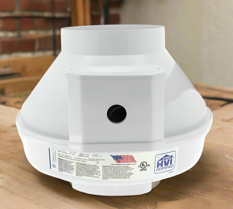 Radon Fan Back view