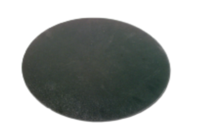 23.75" Diameter Sump Cover (Flat, Solid, Black)