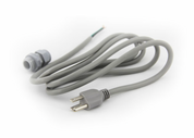 18 GA. 6' Power Cord Kit (Cord & Weather-Tight Fitting)