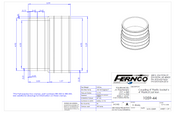 Fernco 4" X 4" PVC Socket to PVC FLEXIBLE COUPLING (White)